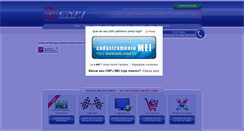Desktop Screenshot of cnpj.com.br
